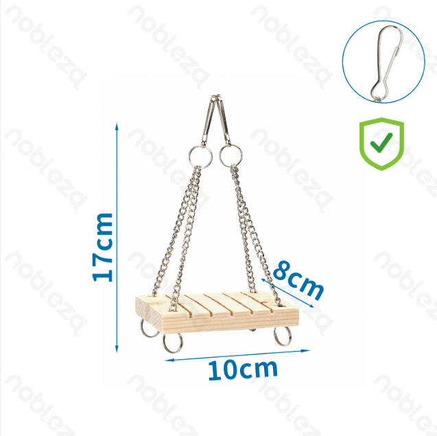Altalena per uccelli e criceti