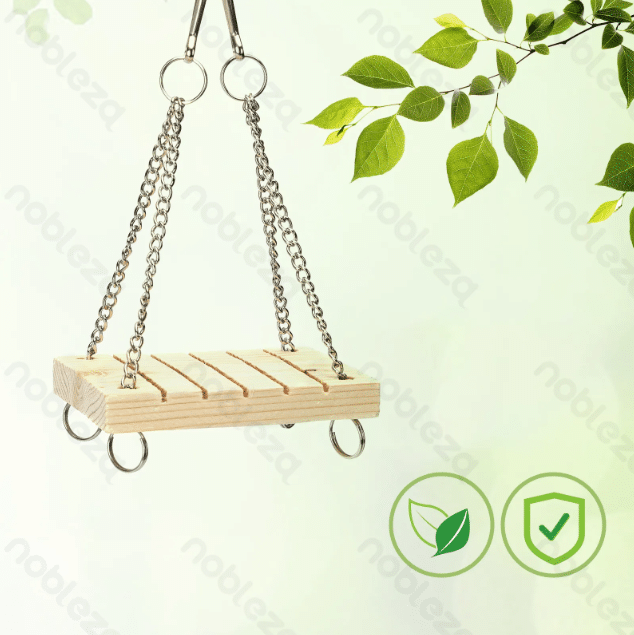 Altalena per uccelli e criceti